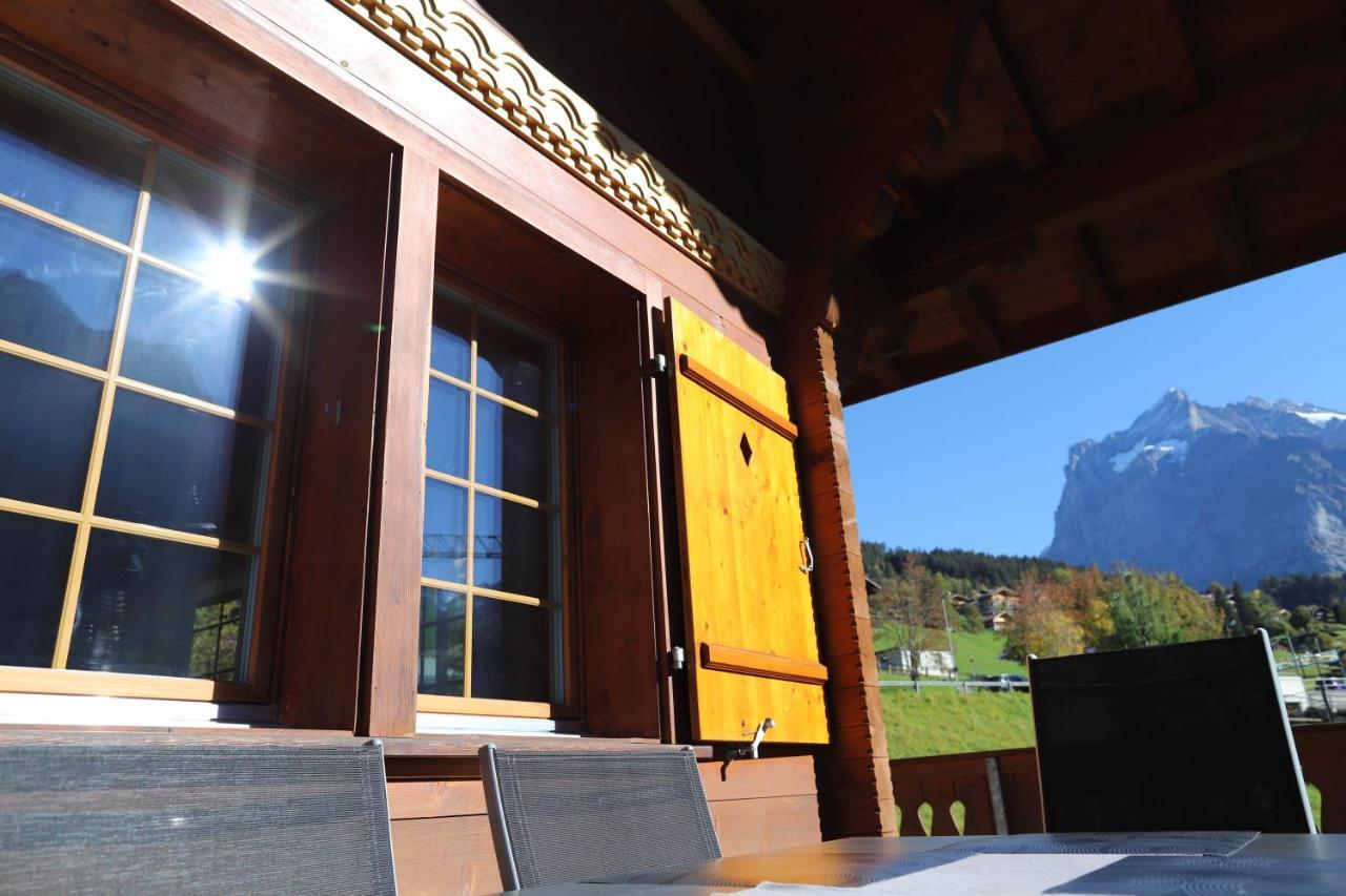 Apartamento Excellent Flat With A Fantastic View Of The Eiger! Grindelwald Exterior foto